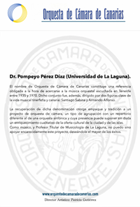 Escrito del Dr. Pompeyo Pérez Díaz